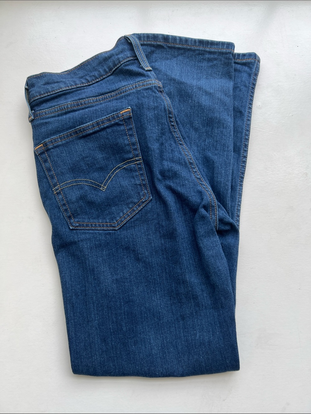 Levi's Indigo Straight Jeans